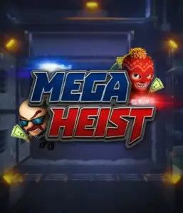 Get ready for the thrilling world of the Mega Heist game by Relax Gaming, highlighting quirky characters ready to pull off a big score. This image portrays the excitement of the heist with its dynamic logo and an ominous vault backdrop. Ideal for fans of heist movies, delivering a gripping escape. 