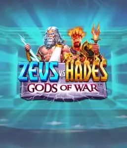 Enter the epic conflict of Zeus vs Hades: Gods of War slot by Pragmatic Play, highlighting Zeus, the god of thunder and Hades, the fiery ruler of the underworld. This image captures the dramatic clash between ancient deities, amid a stormy backdrop. Great for fans of Greek myths, offering a gripping adventure. 